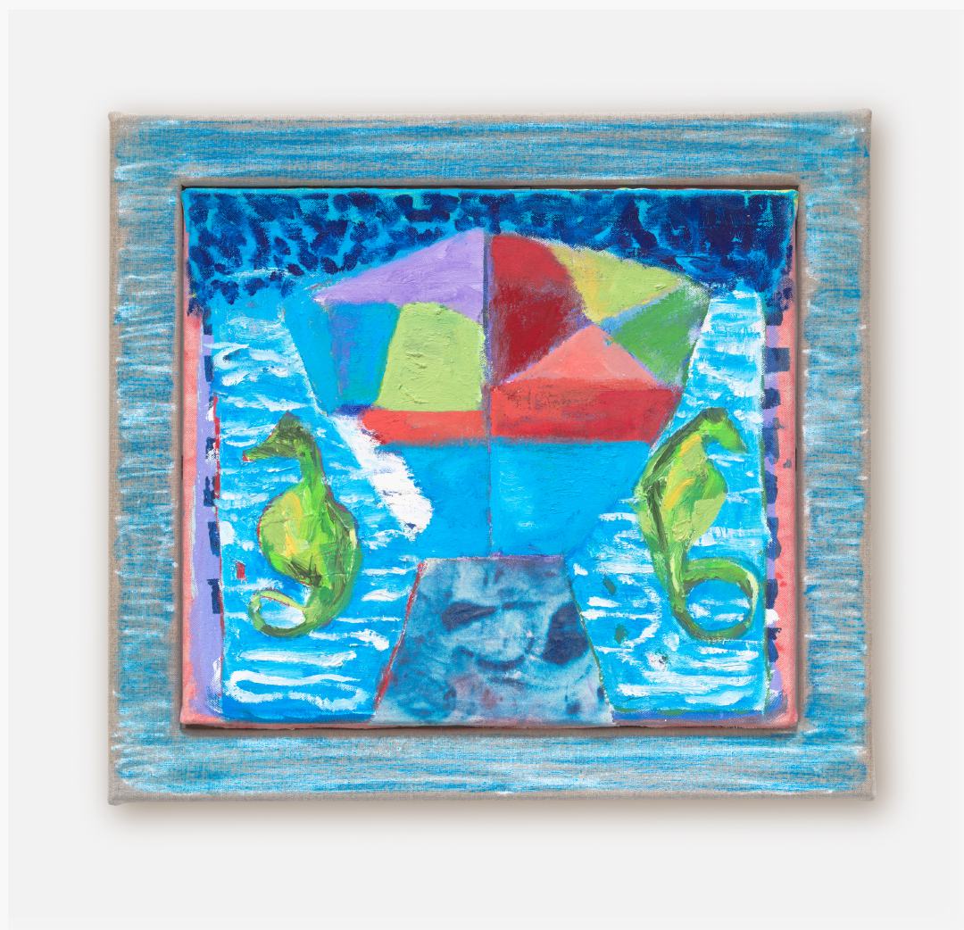 Sea-portrait, 2025
oil, acrylic and pastel on linen and canvas
500 x 450mm